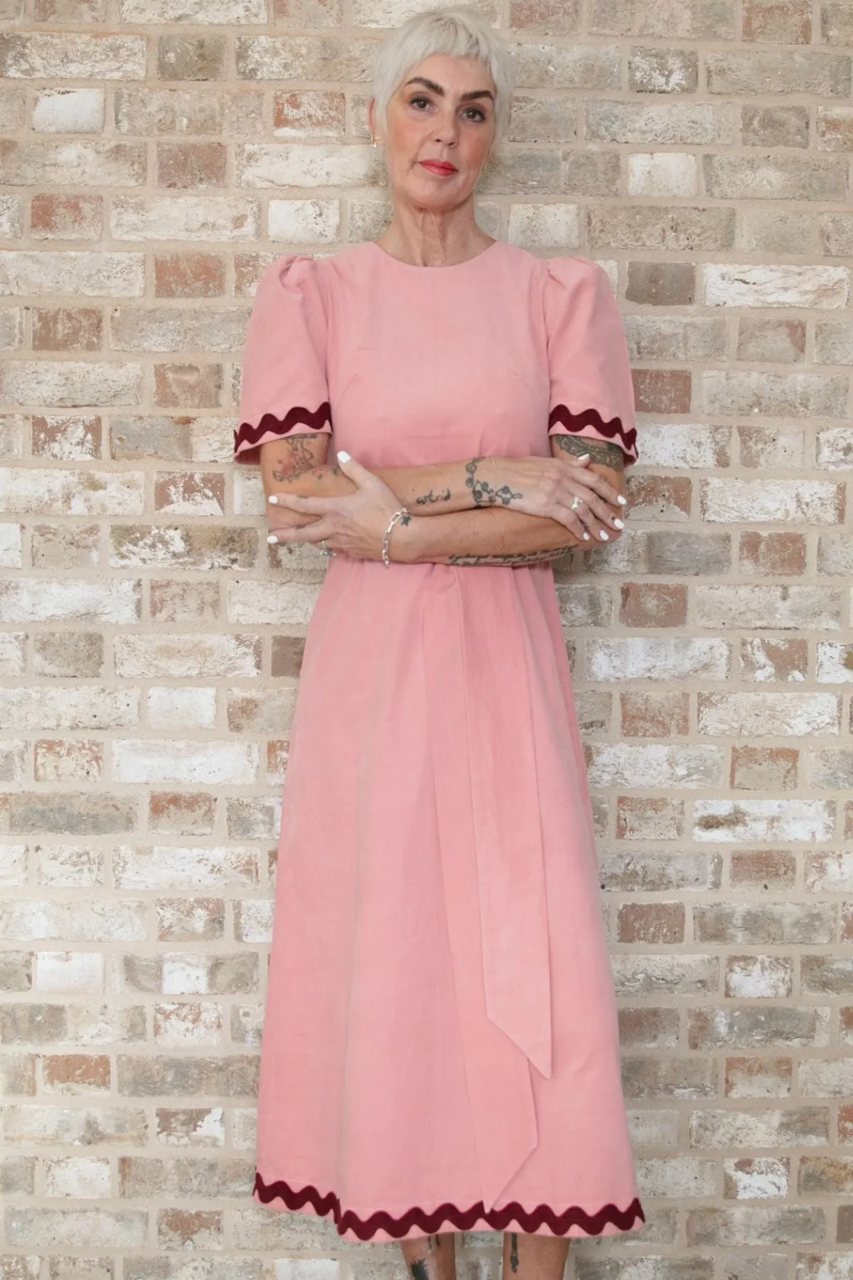 Gabriella Needlecord Dress