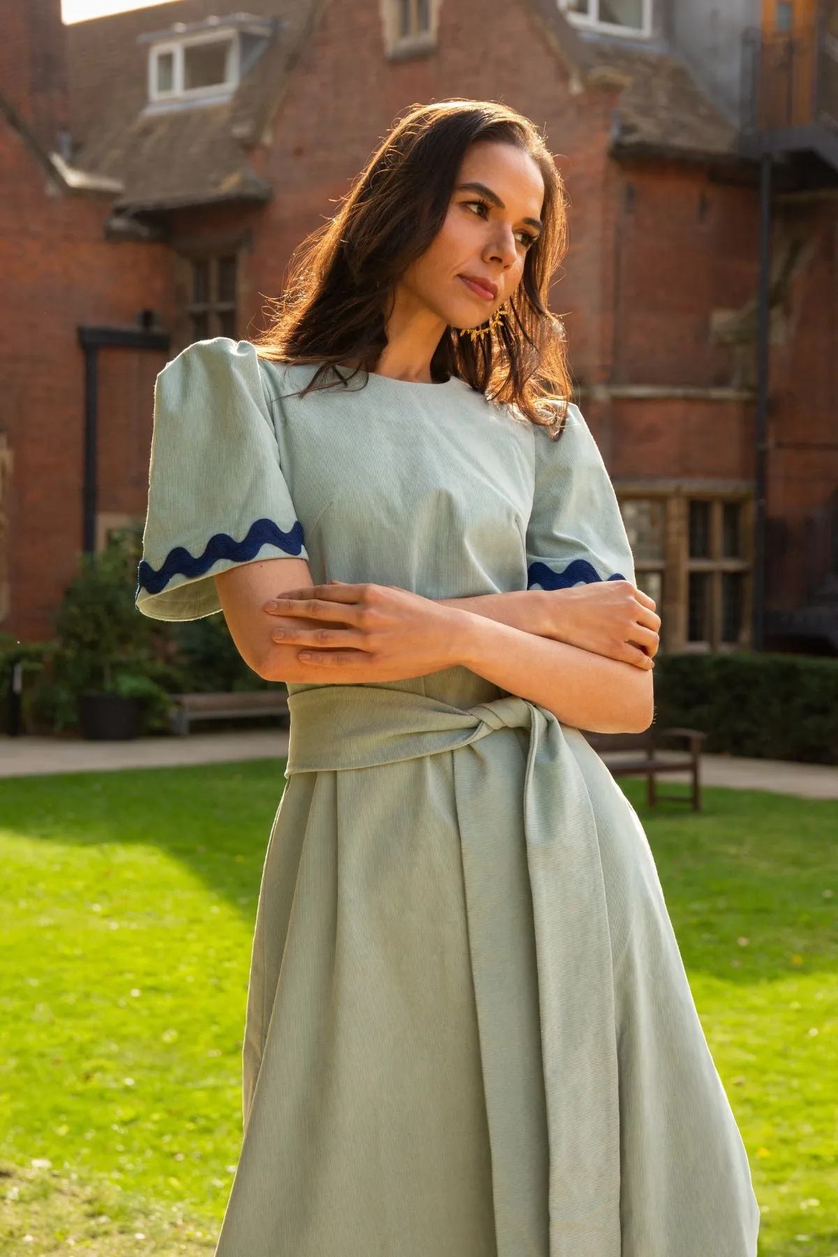 Gabriella Needlecord Dress