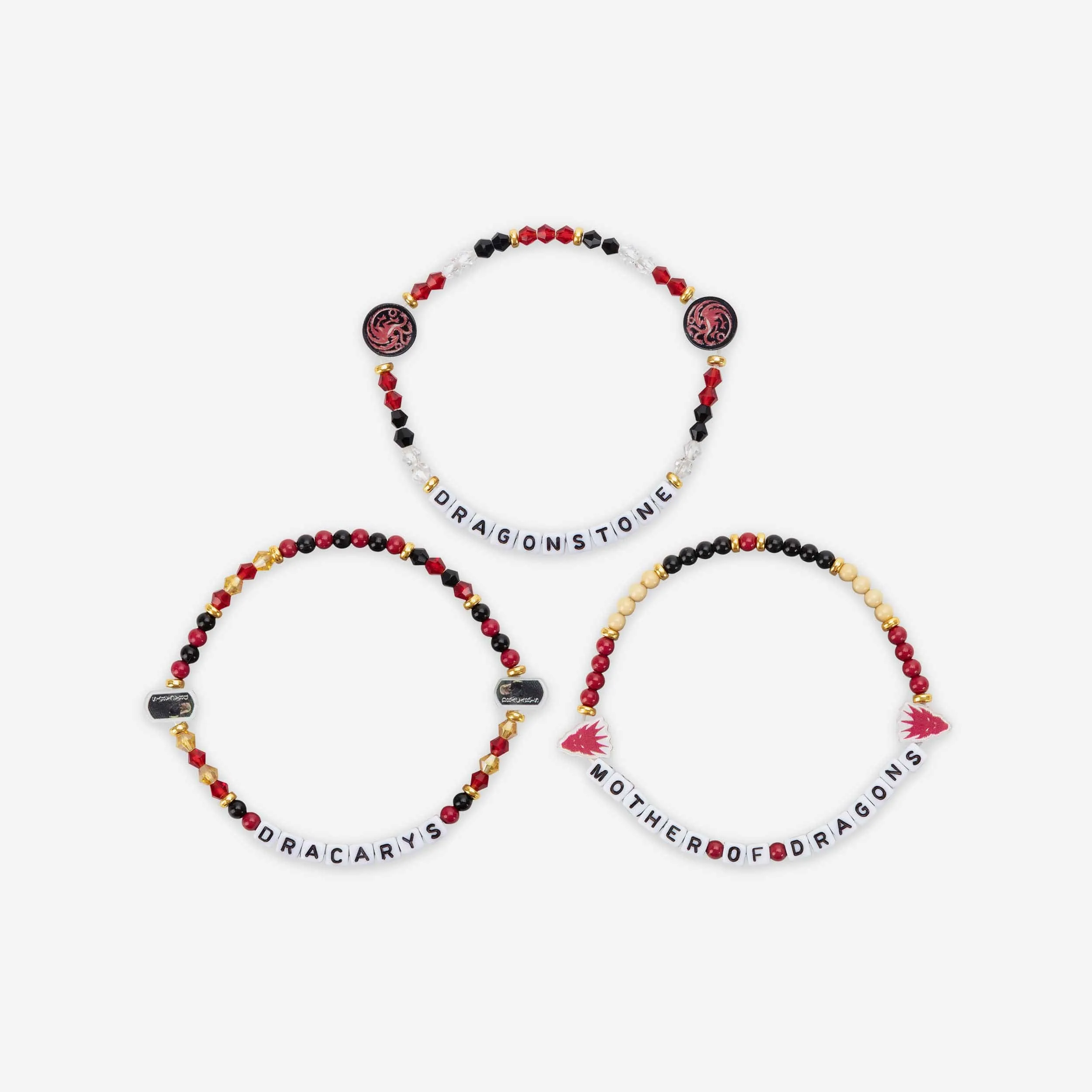 Game of Thrones™ Mother of Dragons 3 Pack Friendship Bracelet
