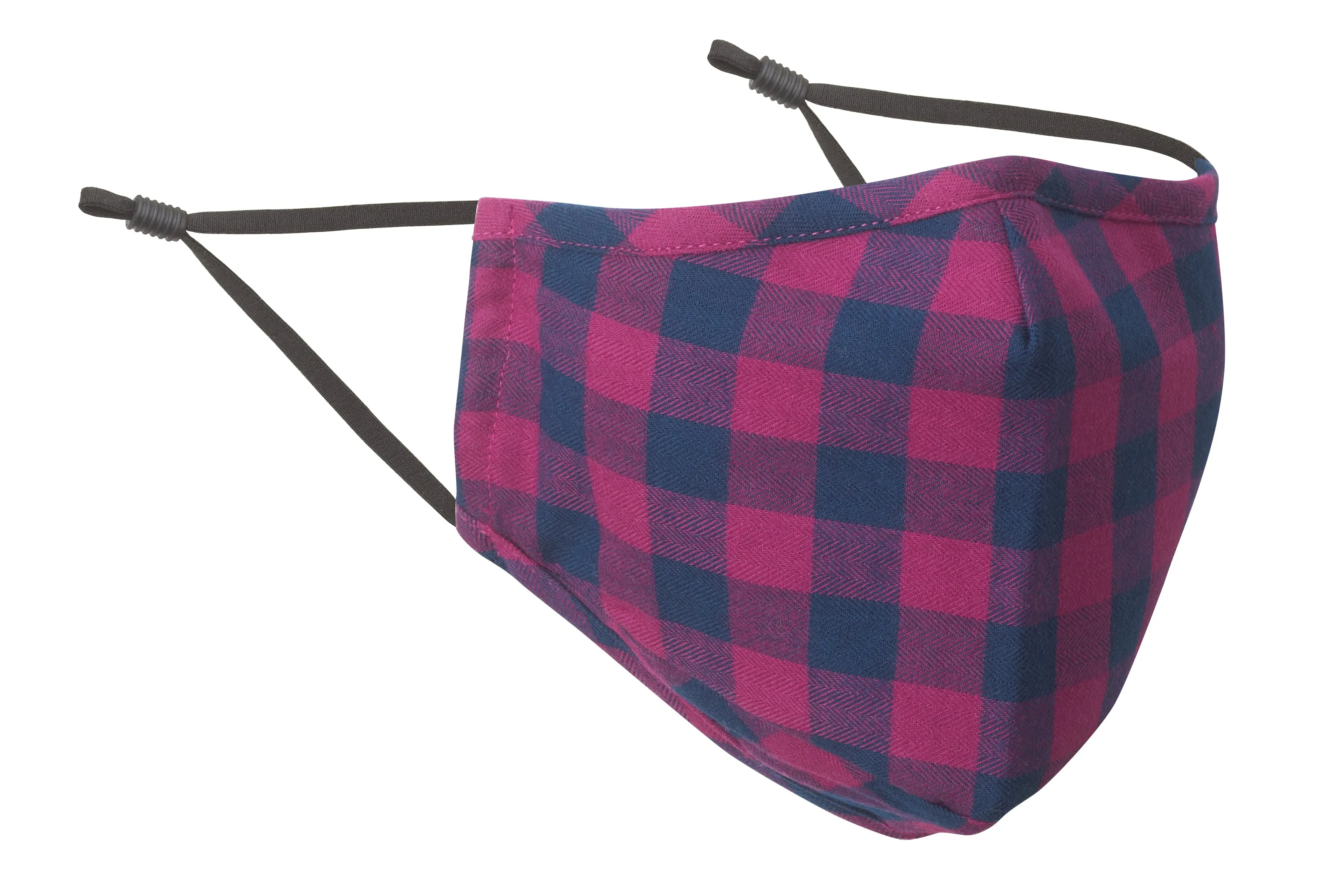Gardelane Burgundy Flannel Face Mask