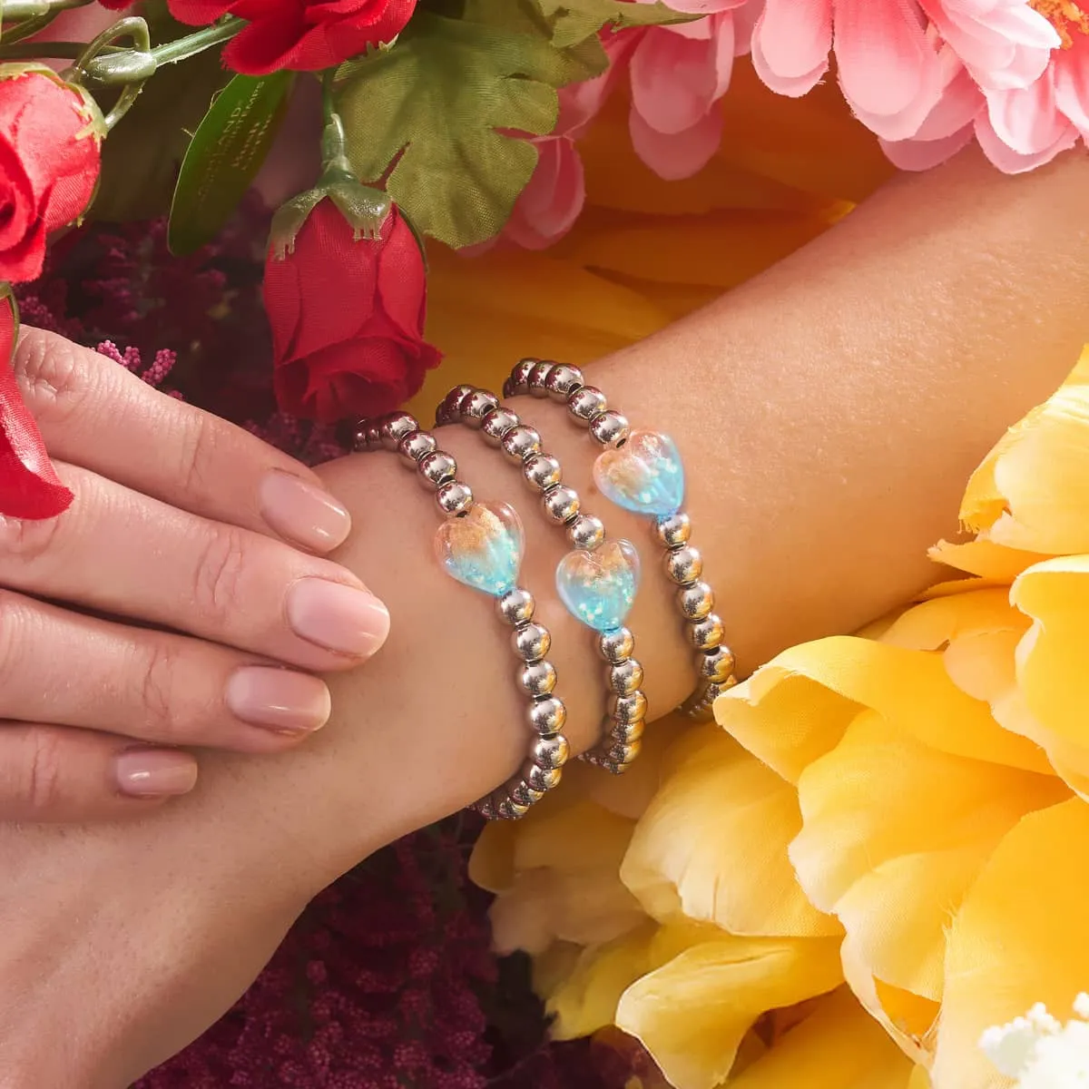 Gilded Pink | Glowing Heart Essence Bracelet