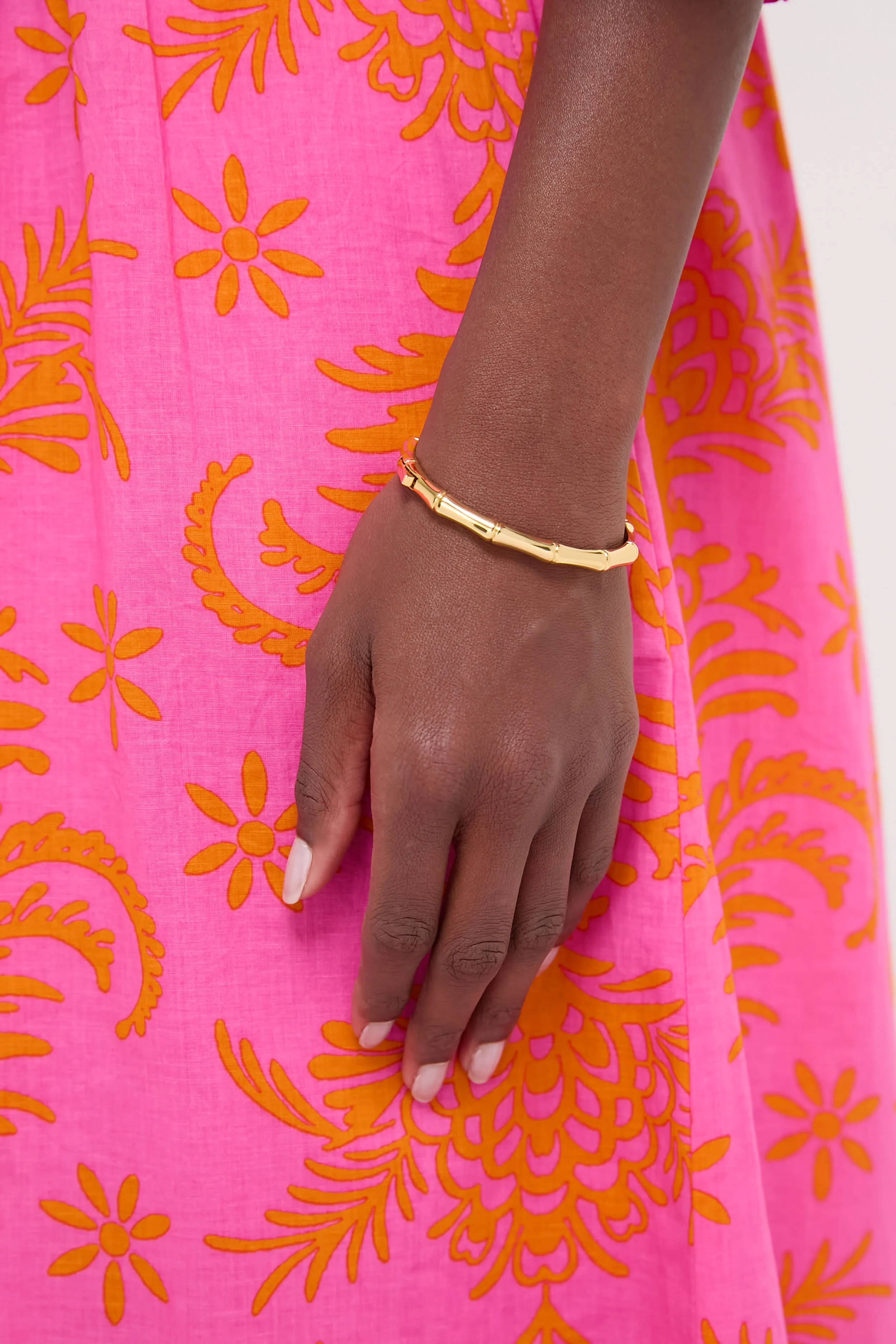 Gold Bamboo Nellie Bracelet