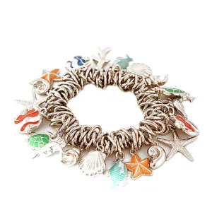GOLD BRACELET  #SB32411_GLD-MULTI (AJ2)