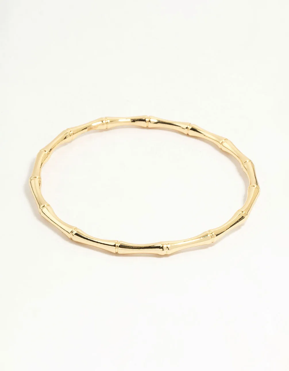 Gold Plated Bamboo Bangle