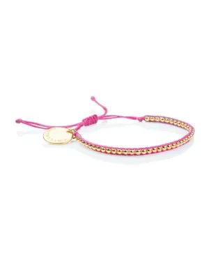 Gold Power Bracelet Pink