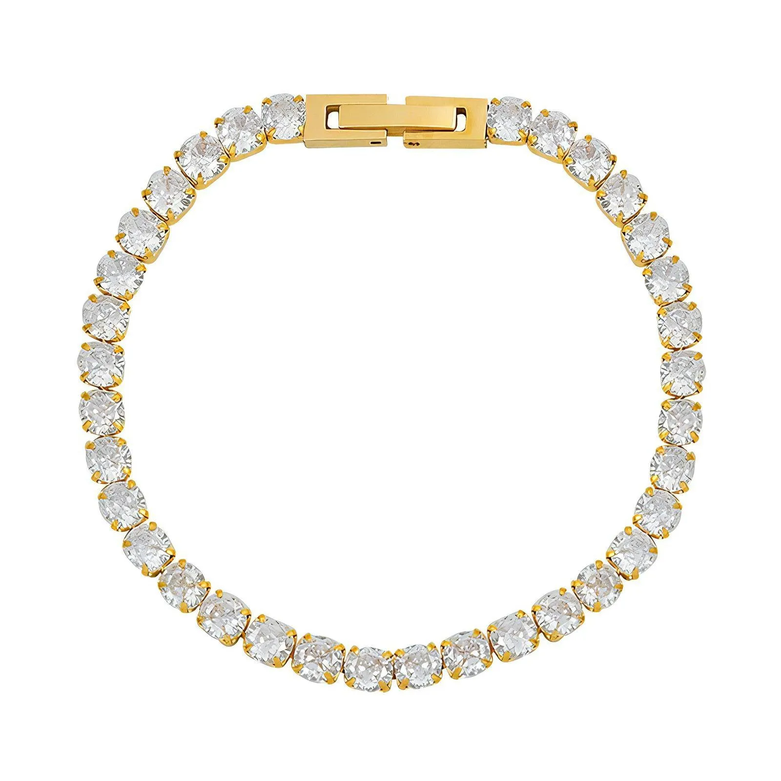 Gold Tennis Bracelet