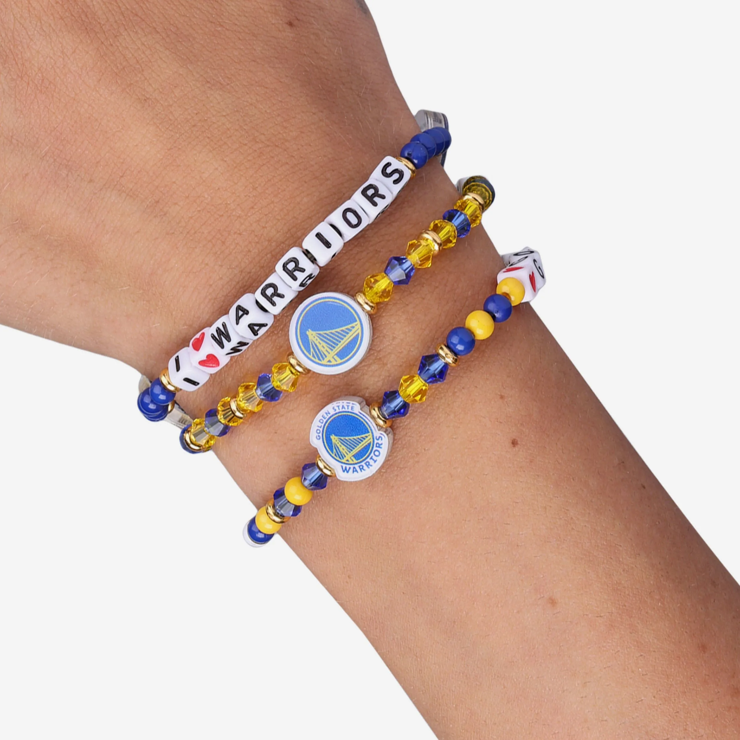 Golden State Warriors 3 Pack Friendship Bracelet
