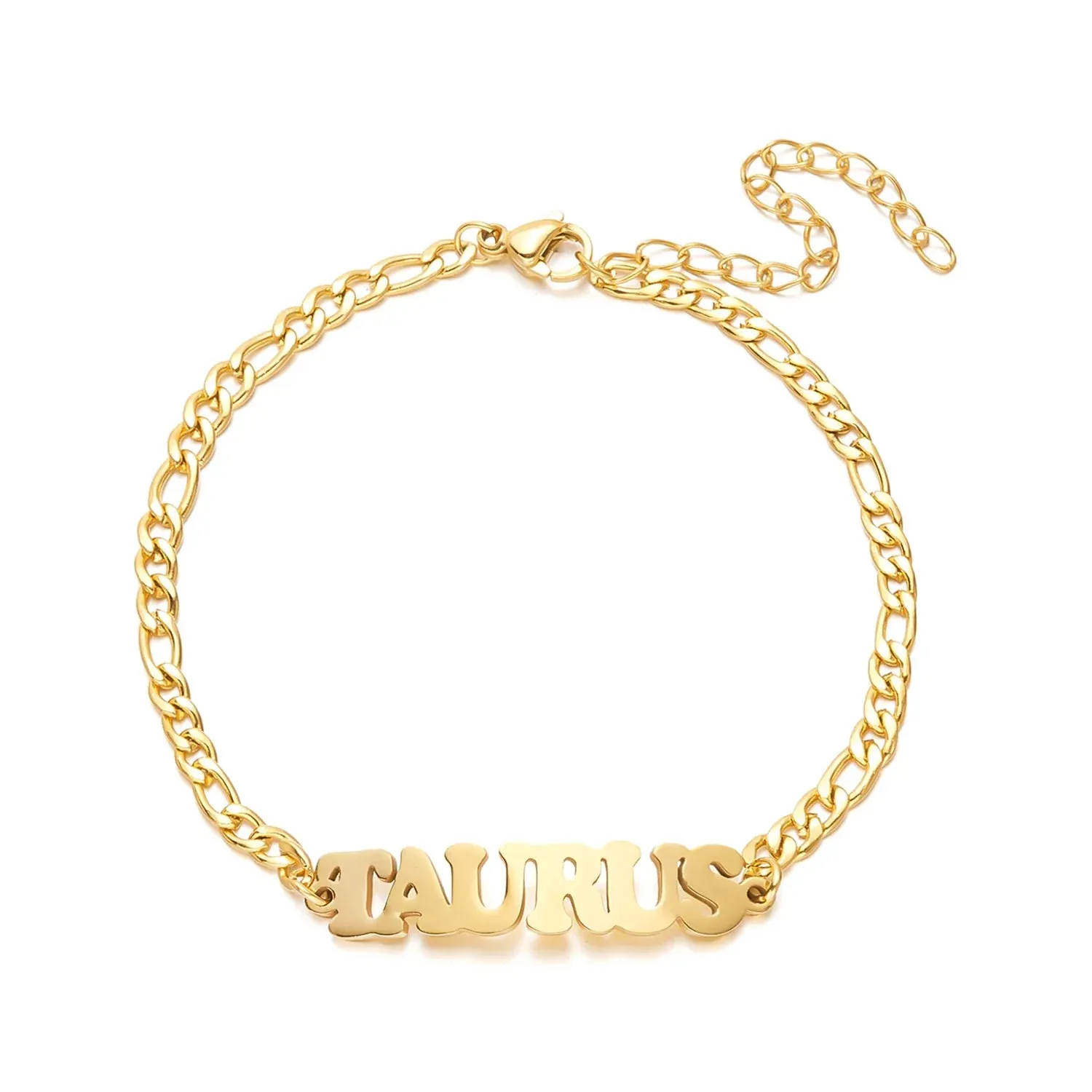 golden Zodiac Sign Bracelets
