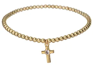 GRACE | CROSS CZ BRACELET