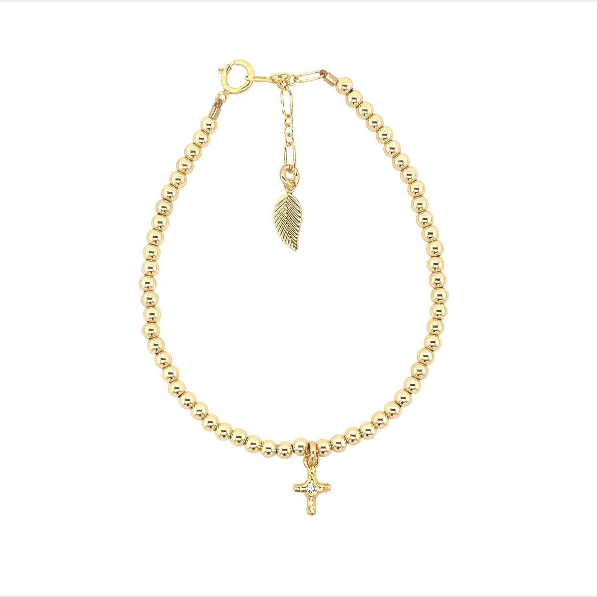 GRACE | CROSS CZ BRACELET
