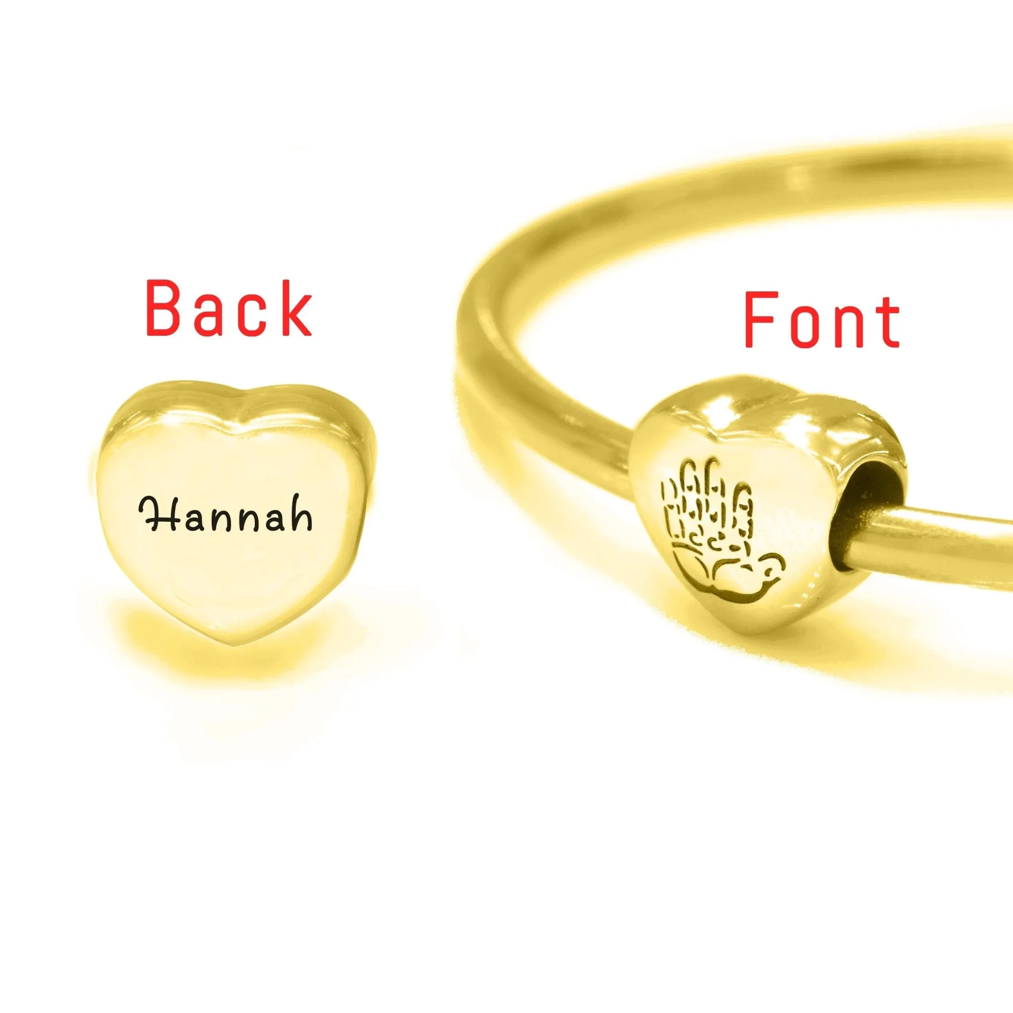 Hand on My Heart Charm for Moments Bracelet