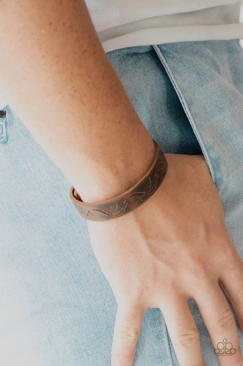 Happy Harvester Brown Paparazzi Bracelet