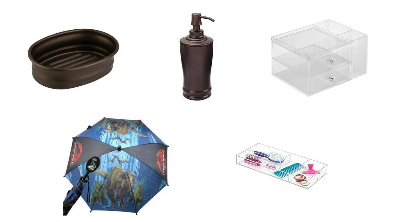 🏡Home Goods & Accessories Manifested Lot #5013 - iDESIGN, Columbia, InterDesign (65 units)