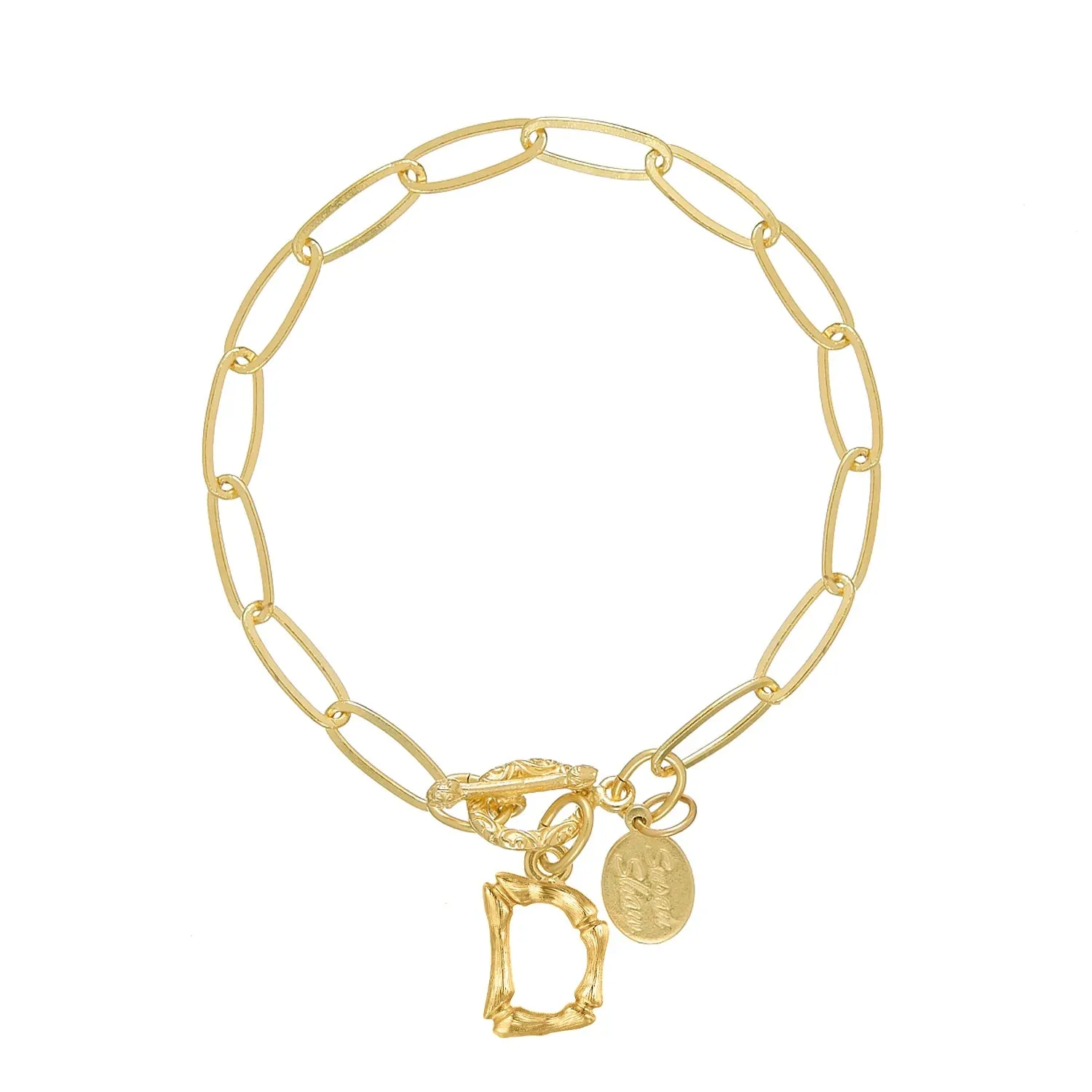Initial Bracelets, gold