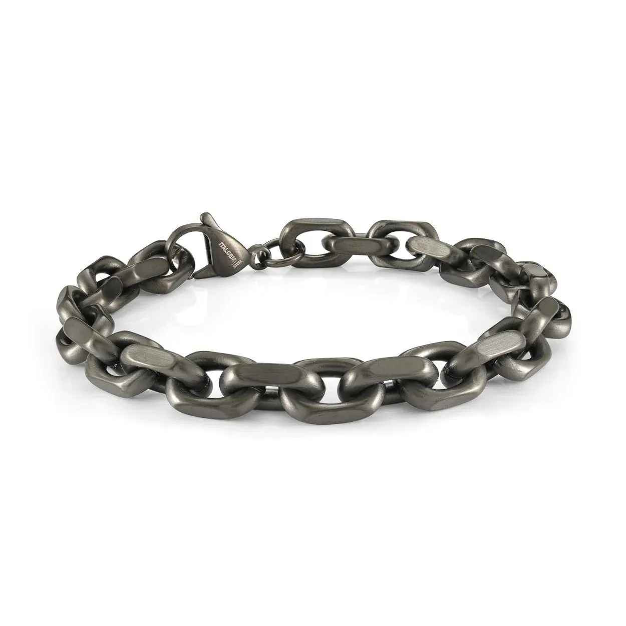 Italgem Stainless Steel (8.4mm) Anchor Link Bracelet 8.5"