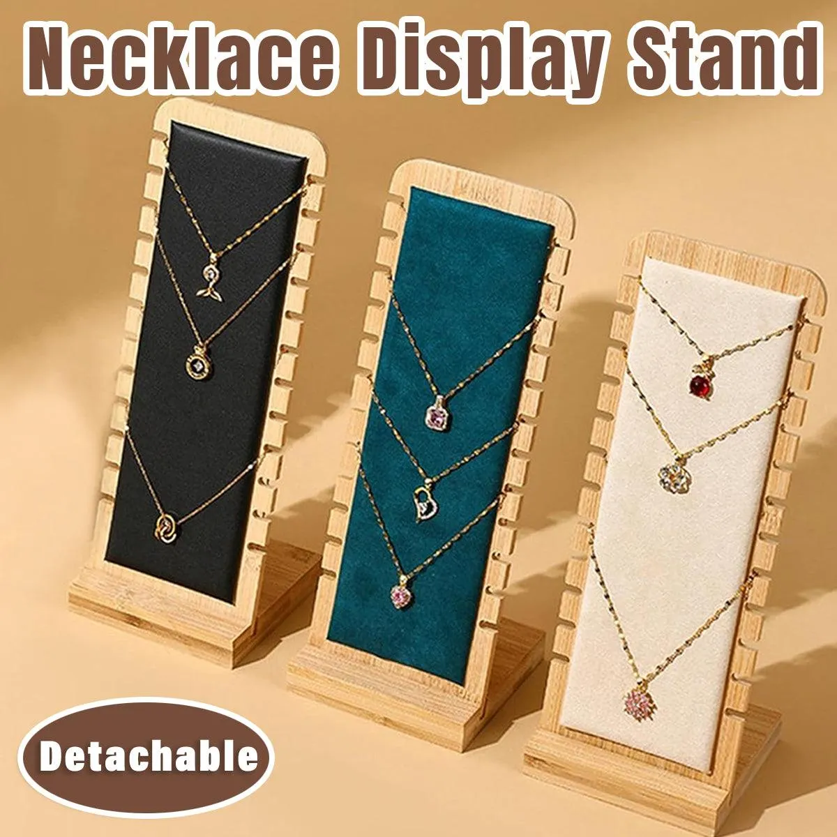Jewellery Display Rack Necklace Hanging Stand Organiser Holder for Accessories
