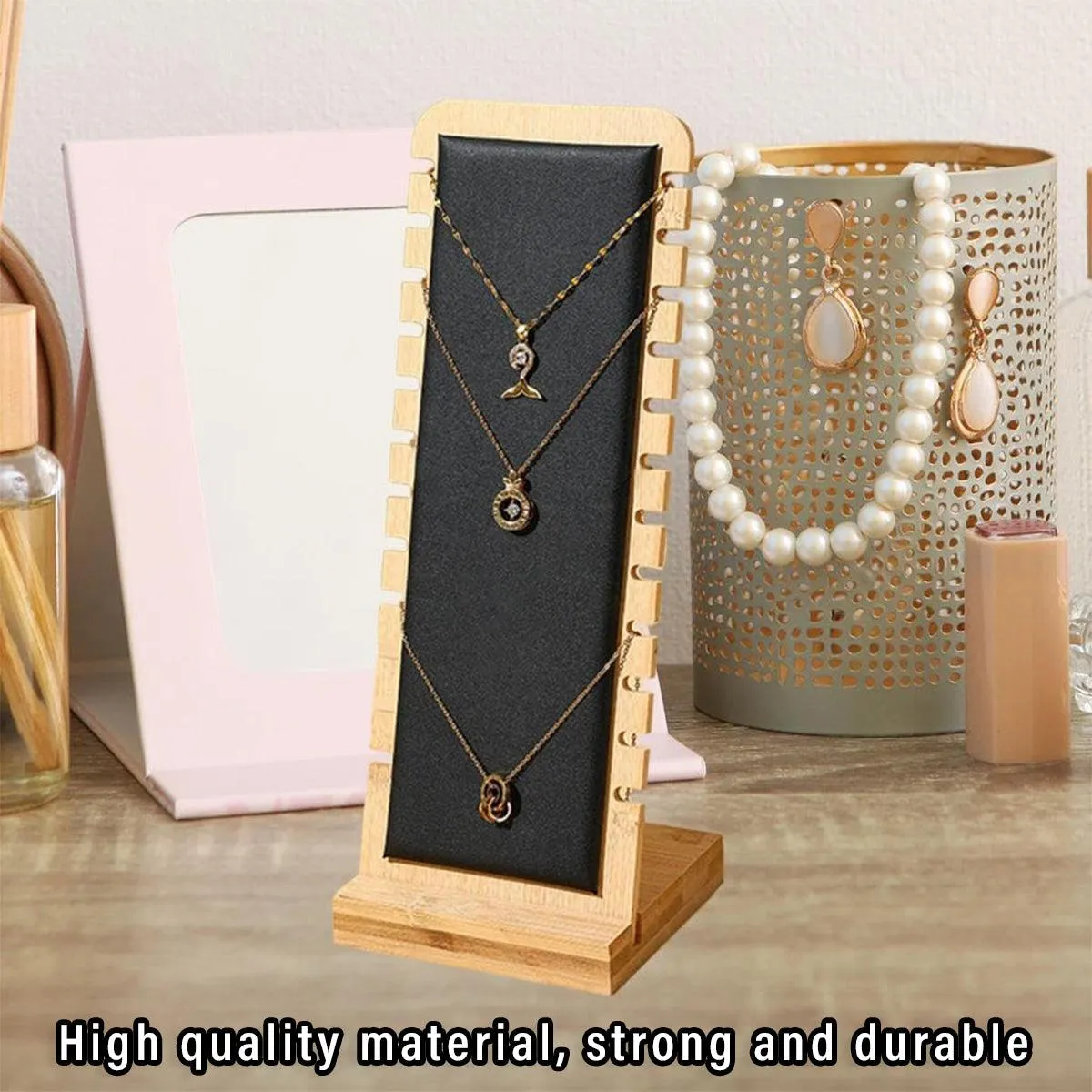 Jewellery Display Rack Necklace Hanging Stand Organiser Holder for Accessories