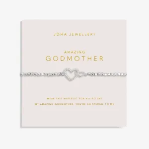 Joma Forever Yours Amazing Godmother Silver Bracelet
