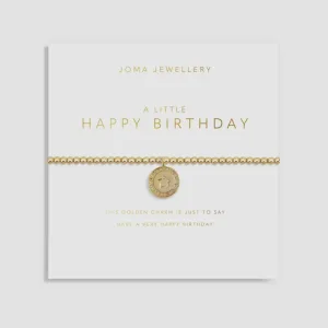 Joma Golden Glow A Little Happy Birthday Bracelet