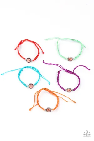 Kids' Starlet Shimmer Braided Floral Bracelet Set