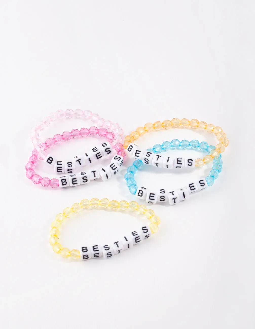 Kids Tropical Bead Besties Stretch Bracelet 5-Pack