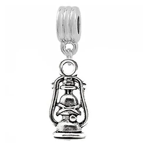 Lantern European Bead Compatible for Most European Snake Chain Bracelet