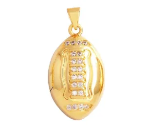 Large Football Charm