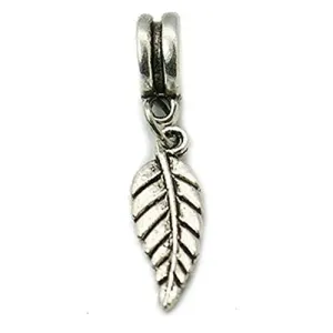 Leaf Charm Dangle For Snake Chain Charm Bracelet