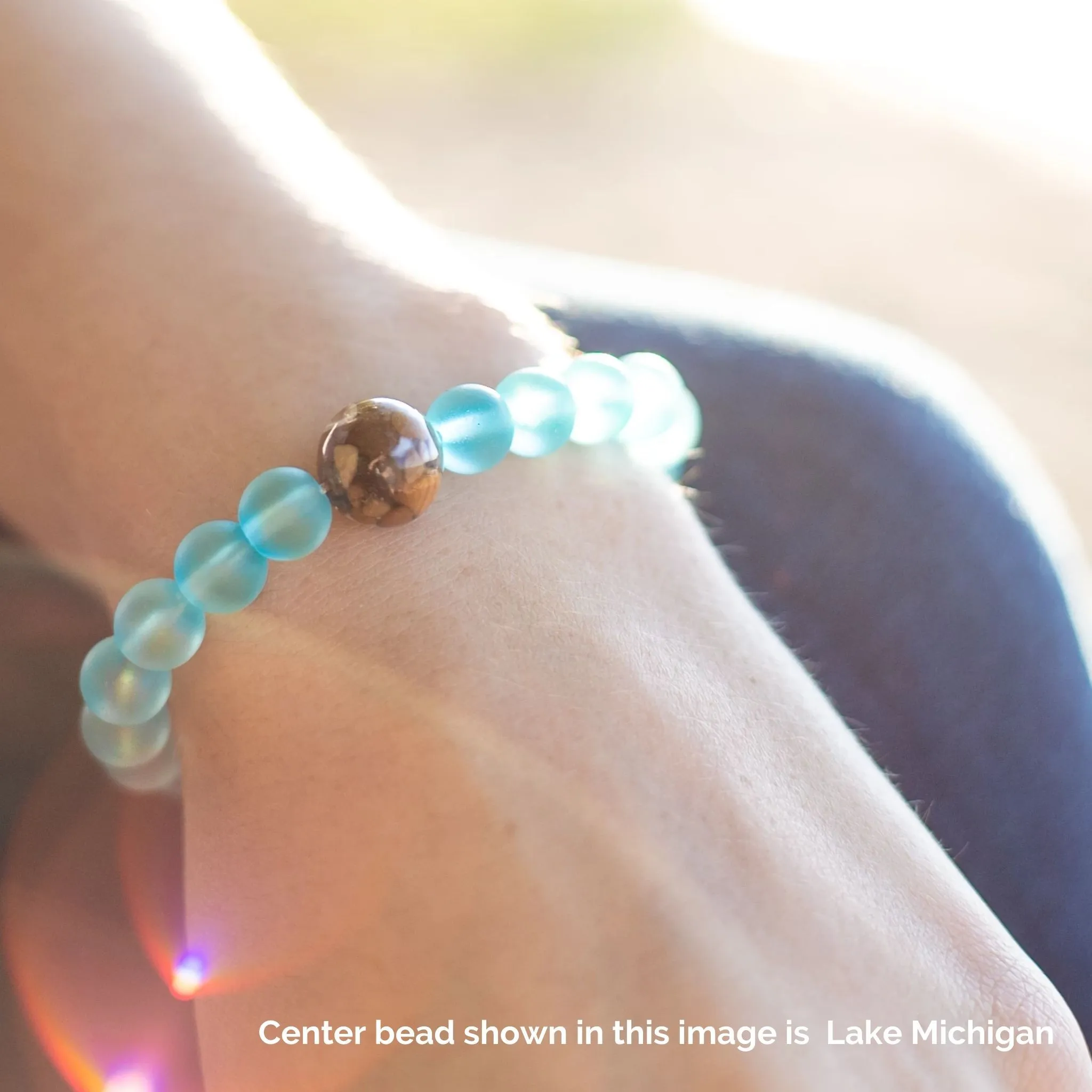 Louisiana Stones   Turquoise Bay Glass