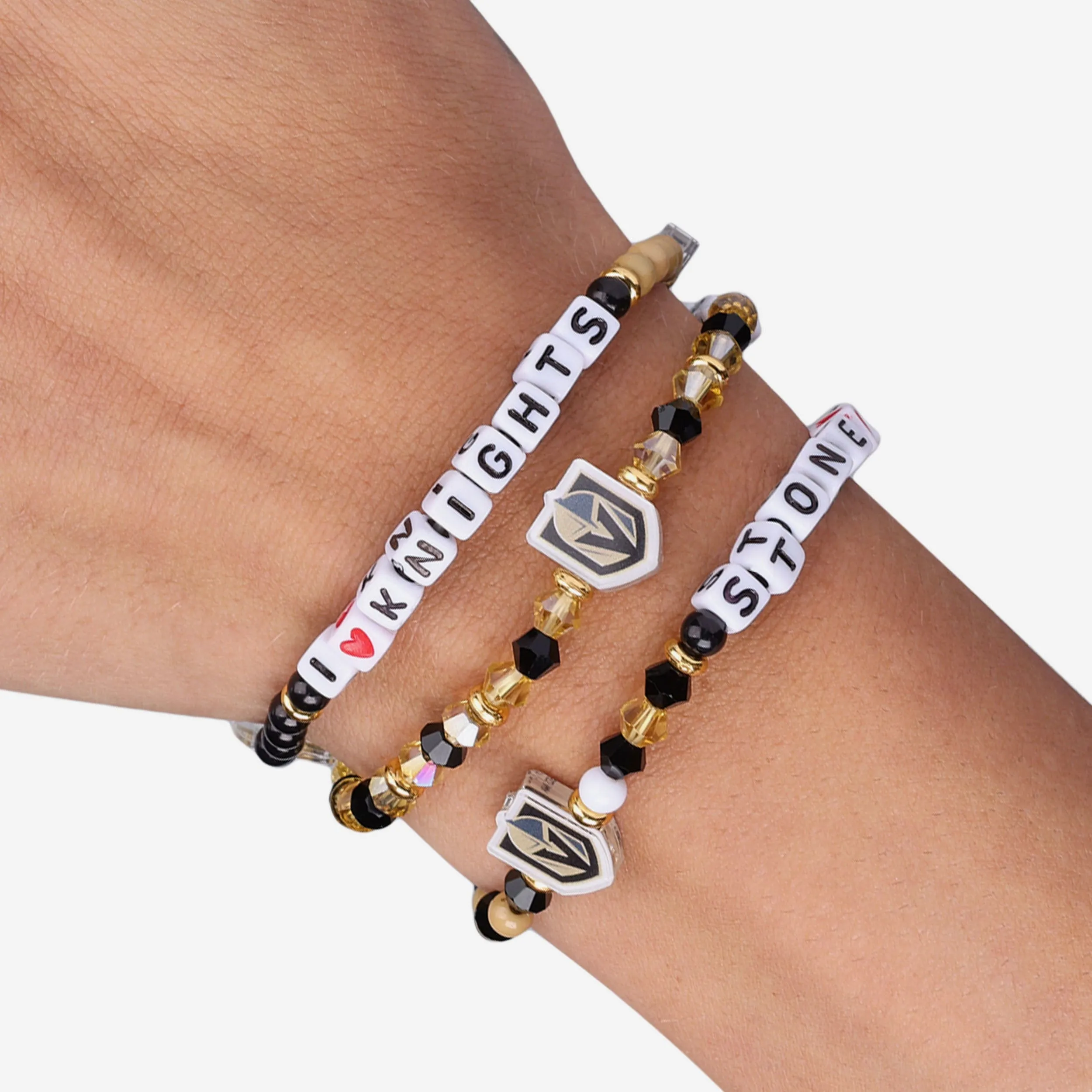 Mark Stone Vegas Golden Knights 3 Pack Player Friendship Bracelet