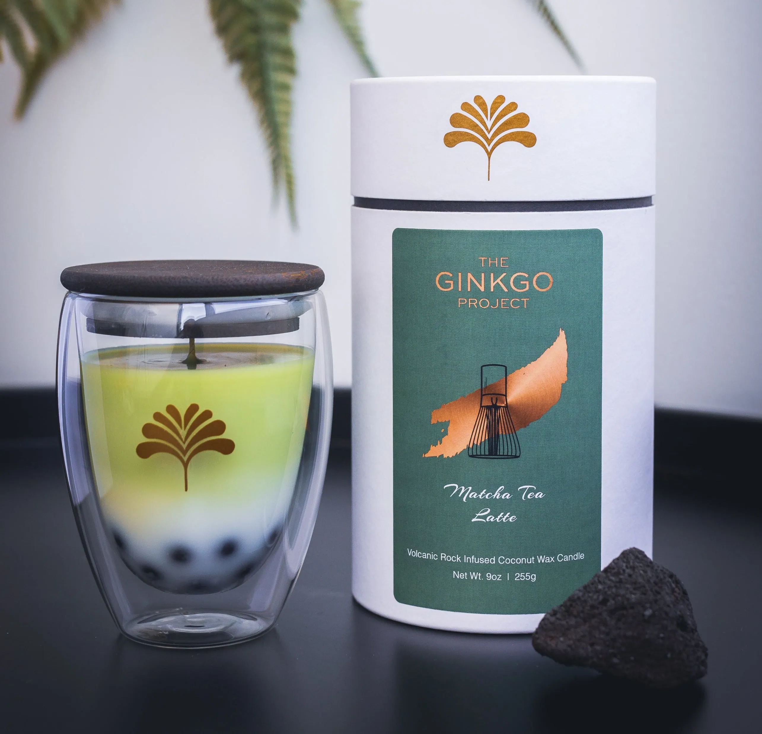 Matcha Tea Latte - Scented Organic Coconut Wax Candle
