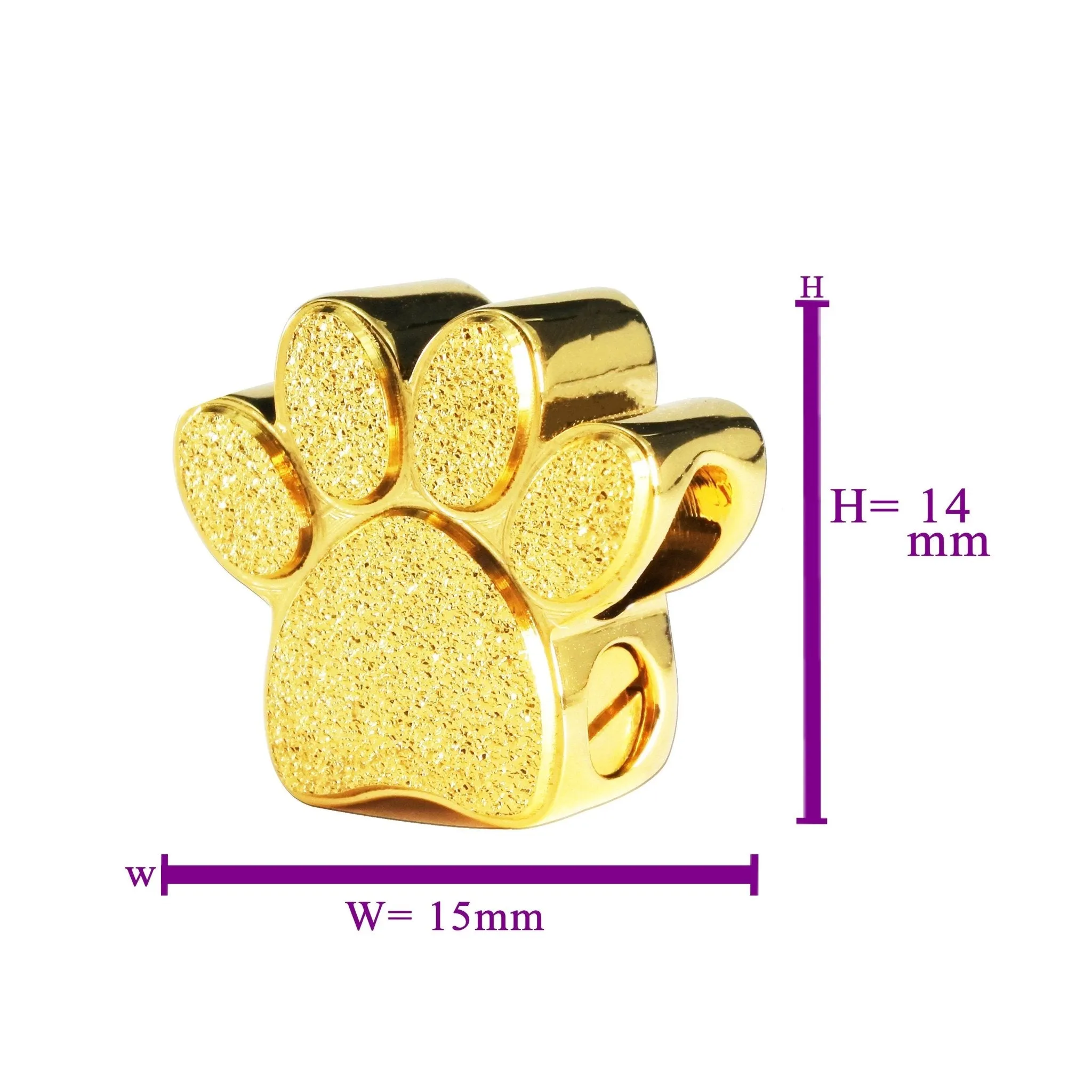 Memory Paw - Cremation Charm for Moments Bracelet