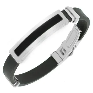 Mens Black Clasp