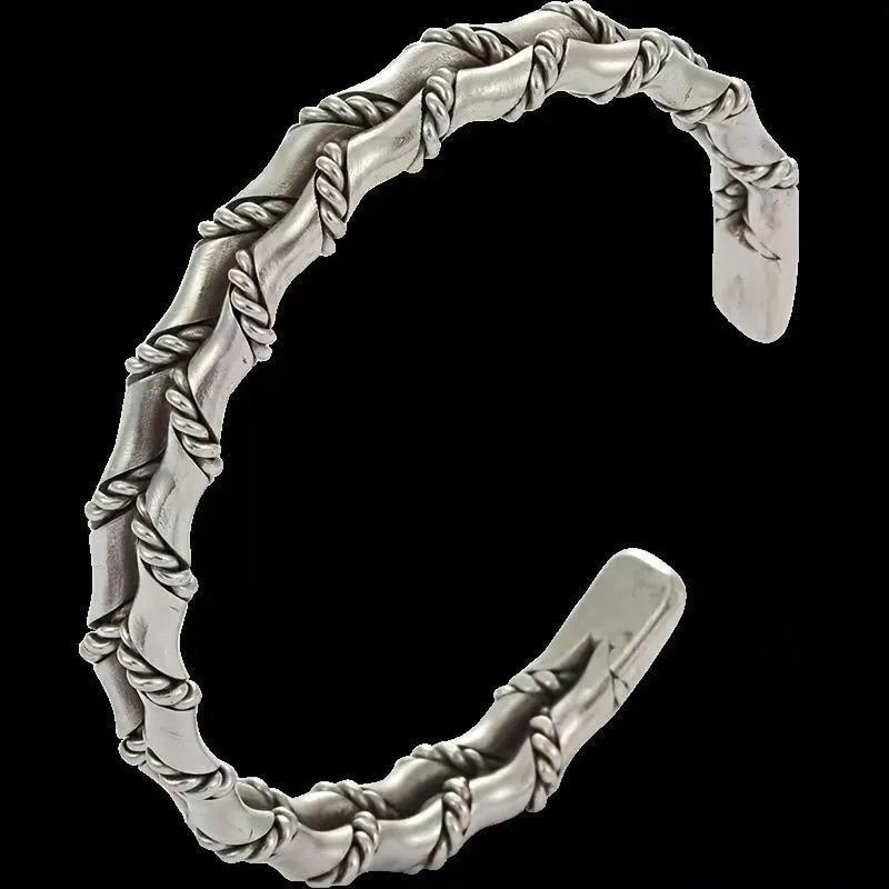 Men's Braided Bamboo Bracelet Vintage Style Casual Party Jewelry Gift