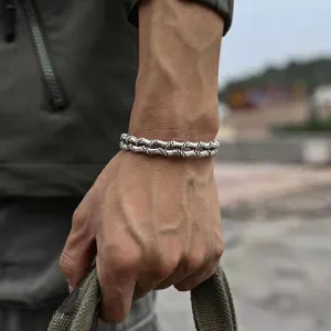 Men's Braided Bamboo Bracelet Vintage Style Casual Party Jewelry Gift