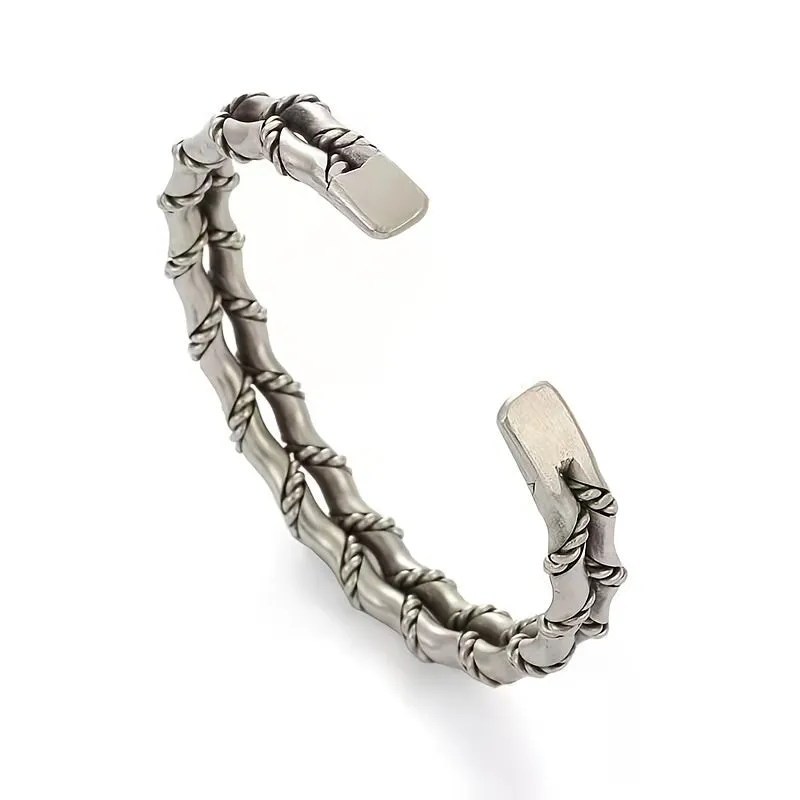 Men's Braided Bamboo Bracelet Vintage Style Casual Party Jewelry Gift