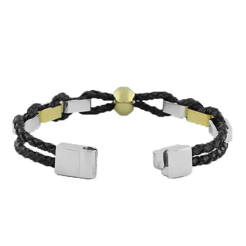 Men's Gold Ball Braided