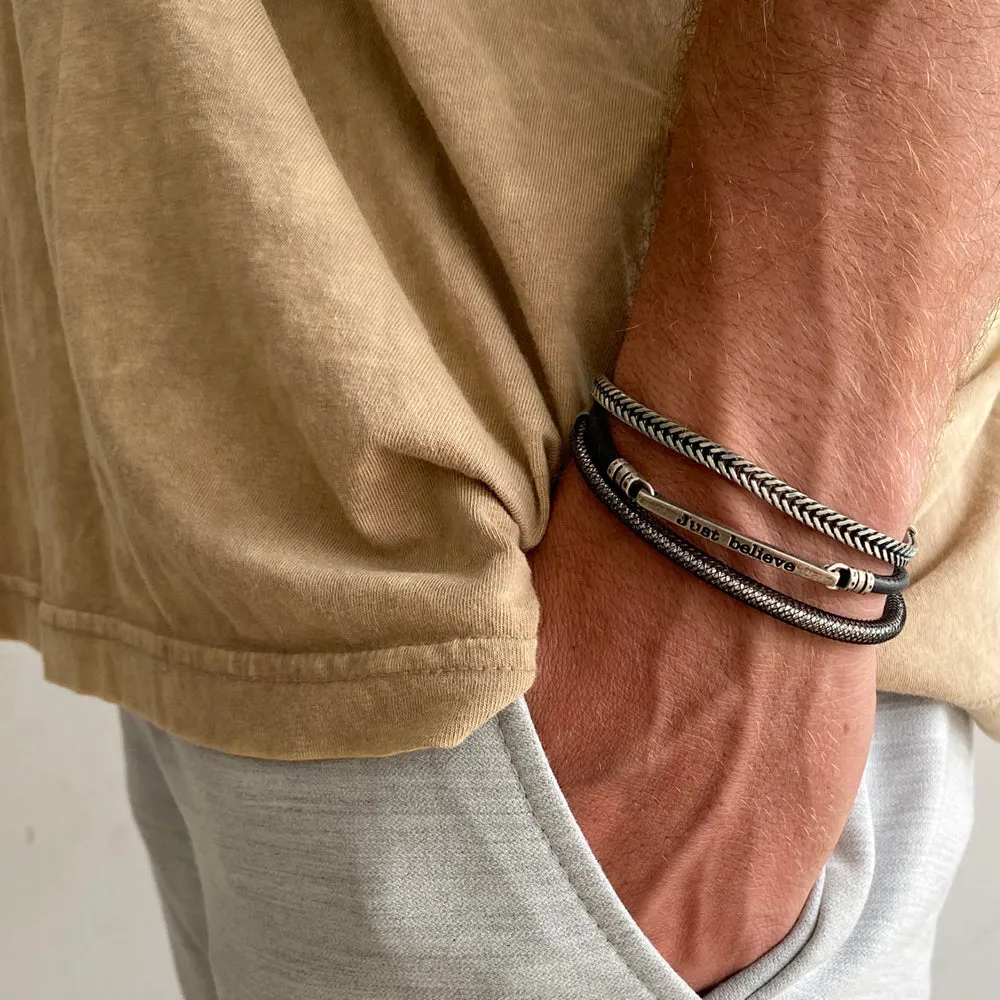 Men's JUST BELIEVE Bracelet