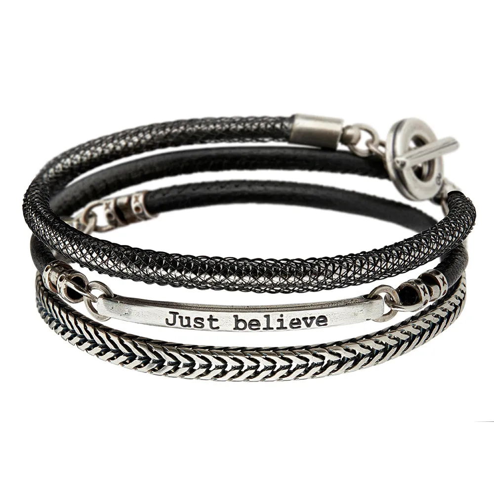Men's JUST BELIEVE Bracelet