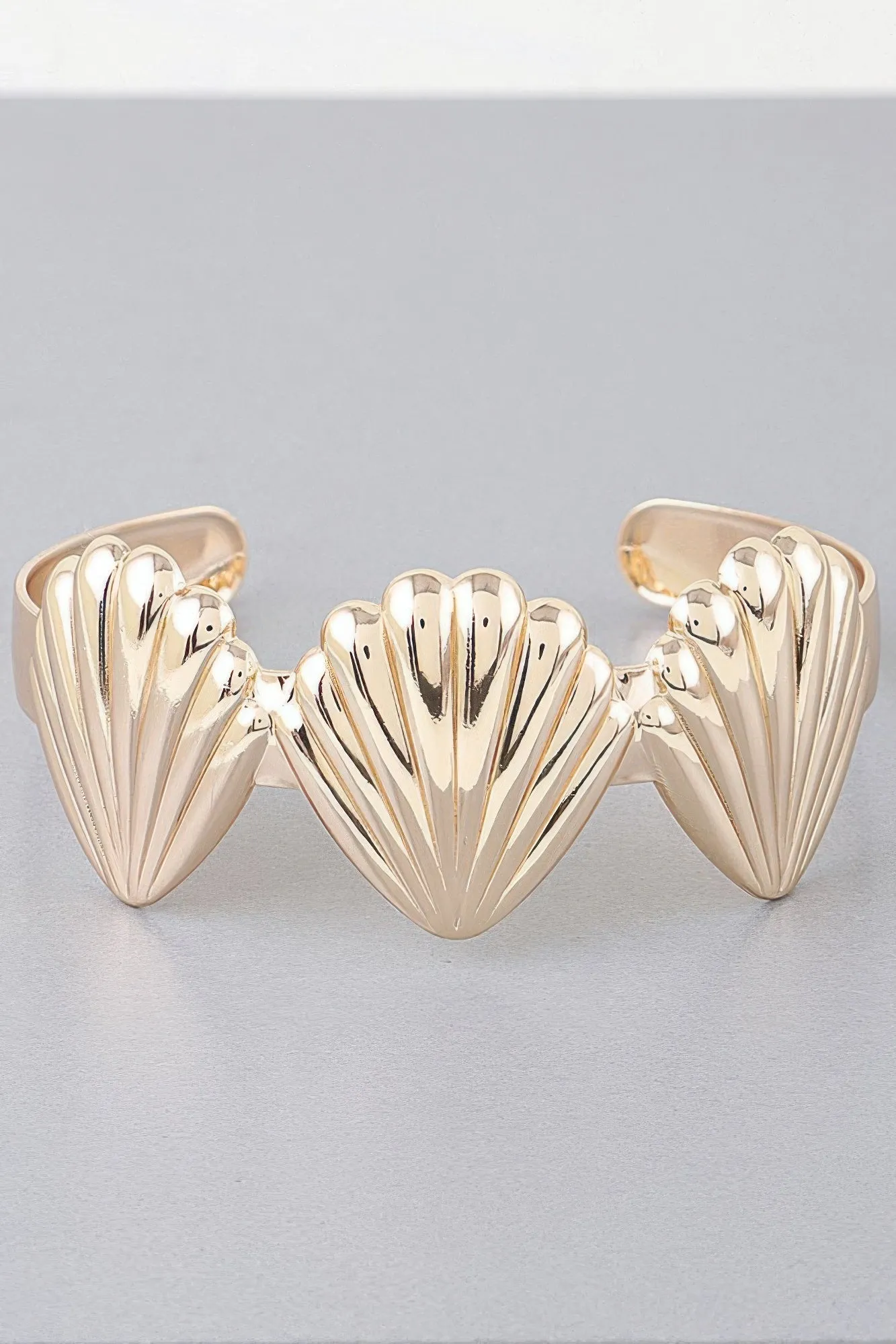Mermaid Shell Cuff Bracelet