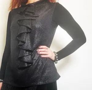 Muse Top - Snakskin sparkle