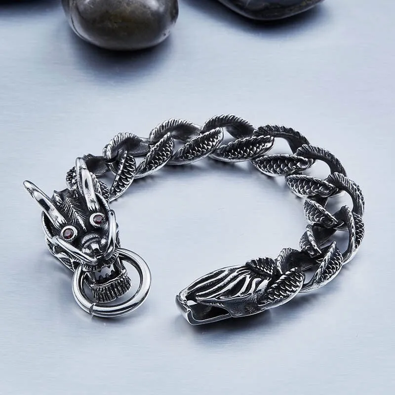 MYSTIC DRAGON Steel Bracelet