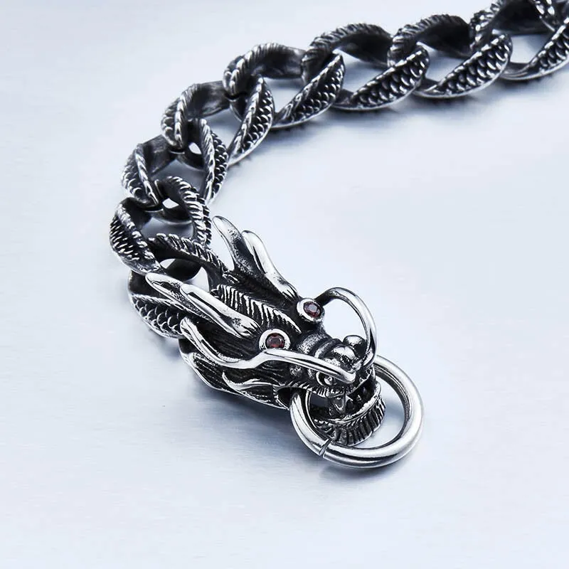MYSTIC DRAGON Steel Bracelet