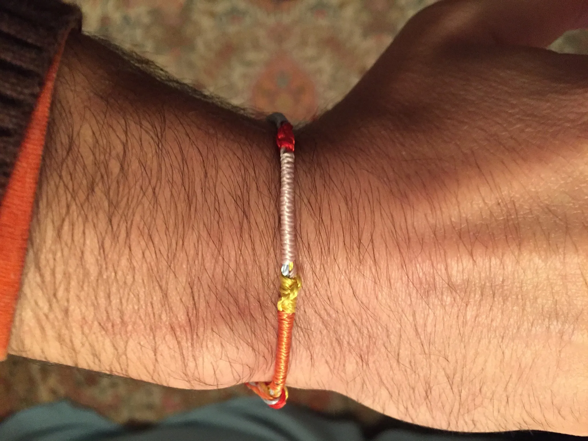 Namaste Jewelry 108 Multicolored Sandalwood String Bracelet
