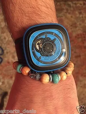 Namaste Jewelry Beaded Buddha Head Torque Meditation Mala OM Wood FREE Bracelet