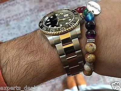 Namaste Jewelry Chakra Jasper Stone Buddha Mala Meditation Energy Free Bracelet