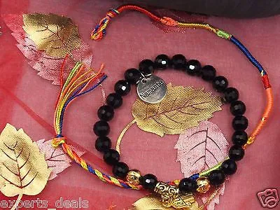 Namaste Jewelry Gold Fatima Buddah Hand Hamsa OM Yoga Evil Eye Free Bracelet