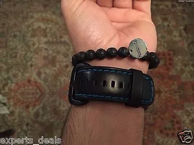 Namaste Jewelry Lava Stone Beads Red Agate Buddah Head Yogi Energy Free Bracelet