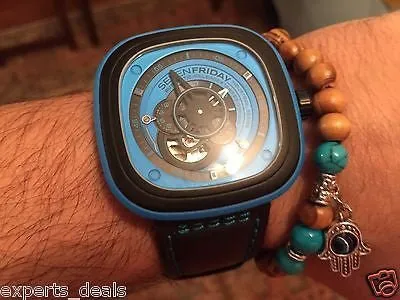 Namaste Jewelry Turquoise Wood Stone Buddah Hand Evil Eye Energy Free Bracelet