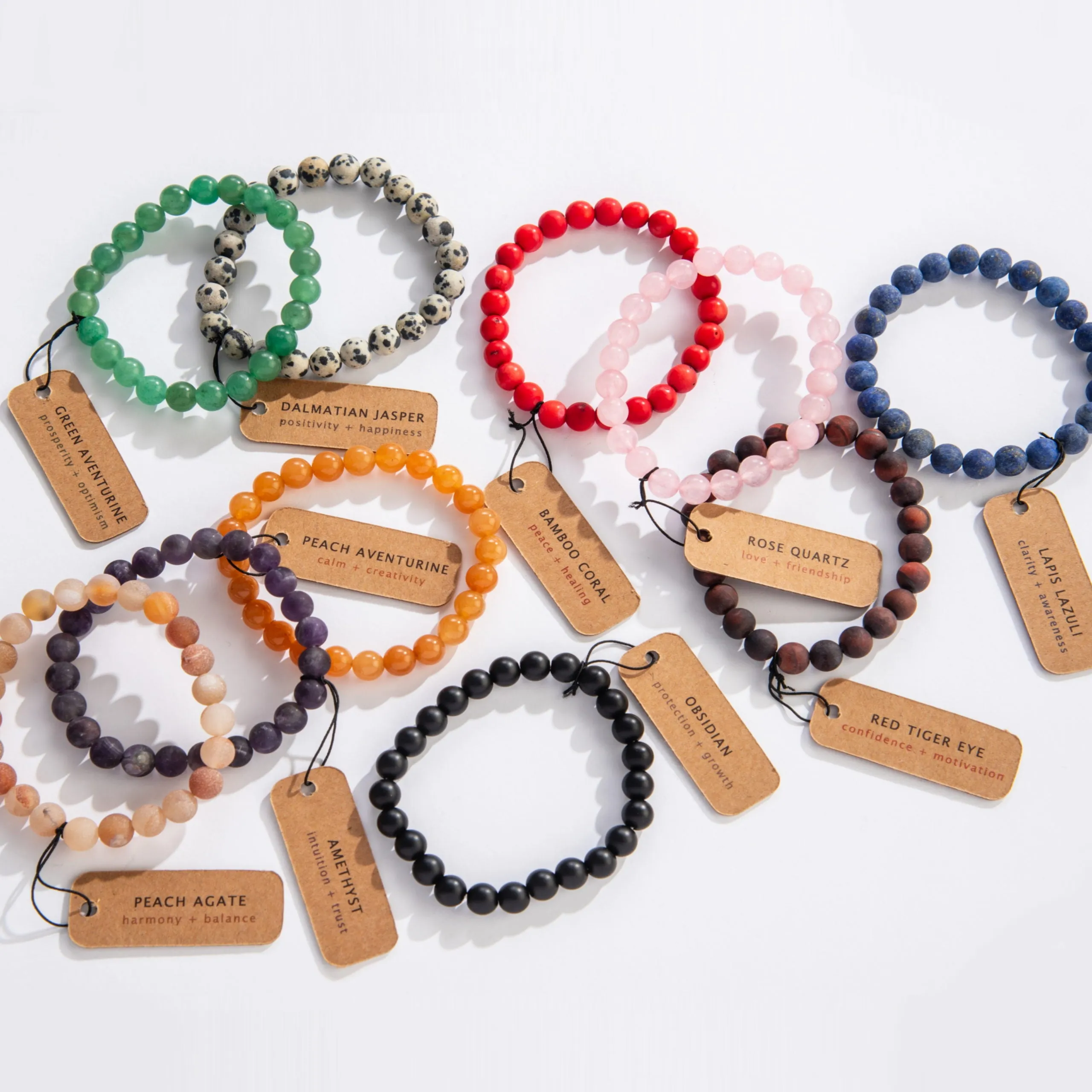 Natural Crystal Bracelet [8mm]
